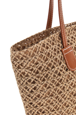 Borsa naturale intrecciata Selun 261002/E