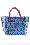 Borsa mare blu animalier Selun 261004