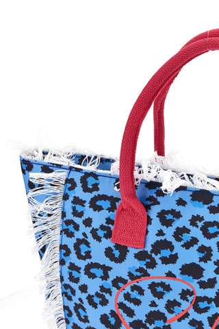 Borsa mare blu animalier Selun 261004