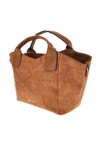 Braune Tasche mit Doppelgriffen Guido vietri K30,379,B010