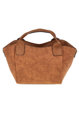 Braune Tasche mit Doppelgriffen Guido vietri K30,379,B010