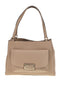 Beige Umhängetasche mit Fronttasche und Innenfächern Guido Vietri TRIK30,370,B0AA