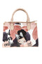 Rosa Tasche mit Druck Enrico Coveri EC26S-250-2