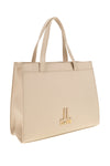 Borsa beige con tracolla rimovibile Lancetti MOI LL26S-106-1