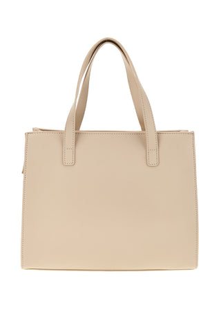 Beige Tasche mit abnehmbarem Schulterriemen Lancetti MOI LL26S-106-1