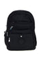 Zaino nero in tessuto multitasche con spallacci regolabili First lady ALI 8551
