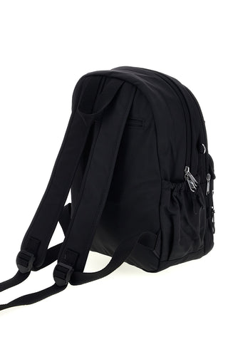 Schwarzer Rucksack aus Stoff mit vielen Fächern und verstellbaren Schulterriemen „First Lady ALI 8551“
