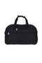 Borsone nero in tessuto con tracolla e tasche con zip First lady ALI 8046