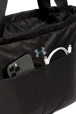 Schwarze wasserdichte Tragetasche Under Armour Studio Lite