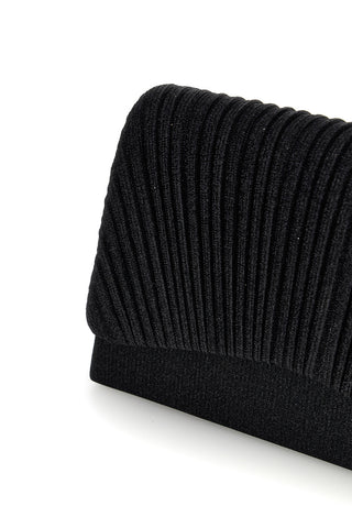 Pochette nera con glitter Nbg SERA/3534
