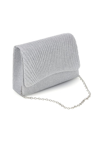 Pochette argento con glitter Nbg SERA/3534