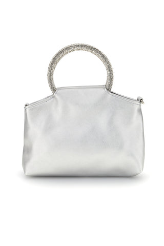 Silberne Tasche mit Juwelengriff Nbg SERA/1281