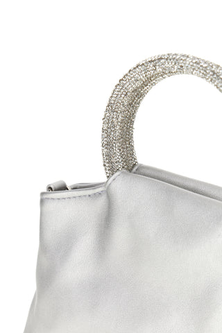 Silberne Tasche mit Juwelengriff Nbg SERA/1281