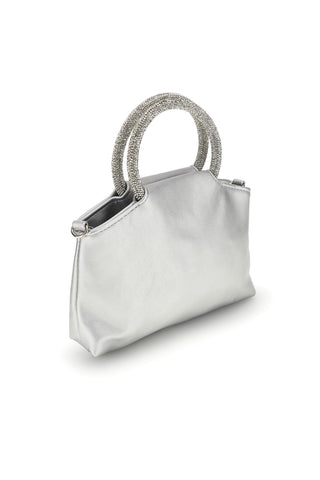 Silberne Tasche mit Juwelengriff Nbg SERA/1281