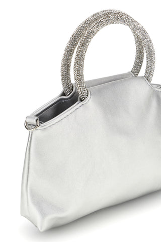 Silberne Tasche mit Juwelengriff Nbg SERA/1281