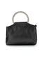 Schwarze Tasche mit Juwelengriff Nbg SERA/1281