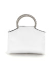 Weiße Tasche mit Juwelengriff Nbg SERA/1281