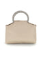 Beige Tasche mit Juwelengriff Nbg SERA/1281