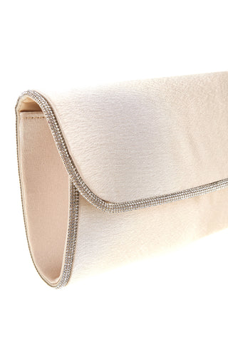 Elegante beige Kupplungstasche mit Schulterriemen Neue Tasche SERA/3501