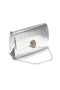 Silberne Clutch-Tasche mit Juwel Schnalle Nbg SERA/3512