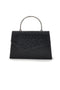 Schwarze Tasche mit animalischer Textur und Kettenriemen Nbg SERA/3488