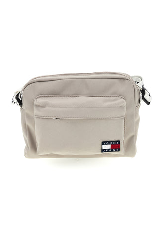 Beige Stoff Umhängetasche mit Logo Tommy Jeans 18462
