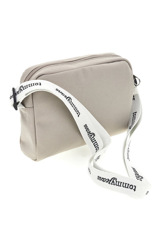 Beige Stoff Umhängetasche mit Logo Tommy Jeans 18462