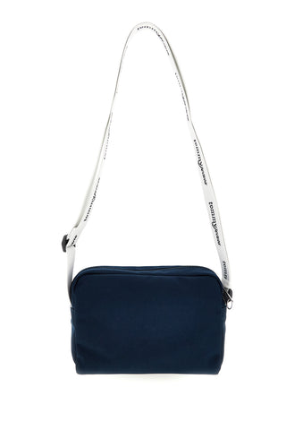 Blaue Stoff Umhängetasche mit Logo Tommy Jeans Umhängetasche 18462