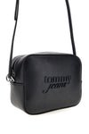 Umhängetasche Tommy Jeans 18451 schwarz mit geprägtem Logo