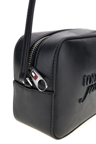 Umhängetasche Tommy Jeans 18451 schwarz mit geprägtem Logo