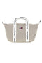 Beige Stoff Handtasche mit Logo Bands Tommy Jeans 18460