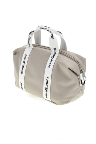 Beige Stoff Handtasche mit Logo Bands Tommy Jeans 18460