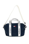 Blaue Stoffhandtasche mit Logobändern Tommy Jeans 18460