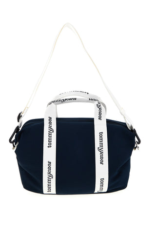 Blaue Stoffhandtasche mit Logobändern Tommy Jeans 18460