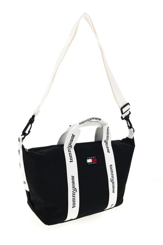 Blaue Stoffhandtasche mit Logobändern Tommy Jeans 18460