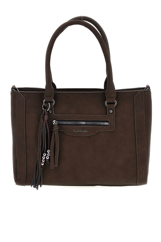Braune Handtasche mit Schulterriemen von Renato Balestra 62164A/L