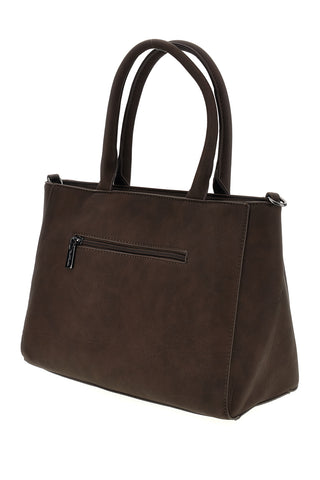 Braune Handtasche mit Schulterriemen von Renato Balestra 62164A/L