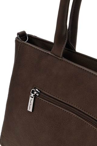 Braune Handtasche mit Schulterriemen von Renato Balestra 62164A/L