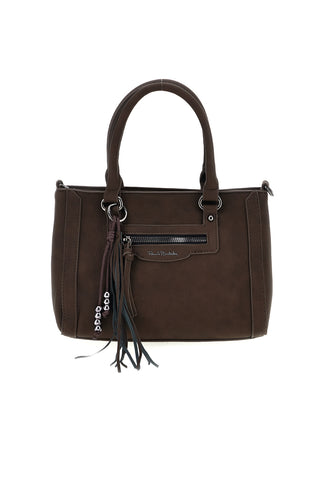 Braune Handtasche mit Schulterriemen von Renato Balestra 62164A/M