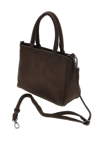 Braune Handtasche mit Schulterriemen von Renato Balestra 62164A/M