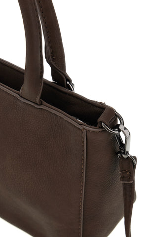 Braune Handtasche mit Schulterriemen von Renato Balestra 62164A/M