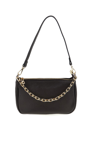 Braune Ledertasche mit Kette „New Bag 008“