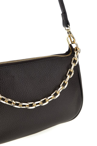 Braune Ledertasche mit Kette „New Bag 008“