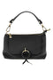 Schwarze Tasche aus echtem Leder mit Schulterriemen „New Bag 277“