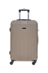 Kleiner beiger Hartschalentrolley mit 4 Rädern PRIMA RIGA 1235170/P