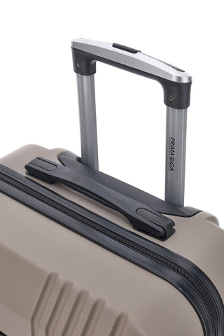 Kleiner beiger Hartschalentrolley mit 4 Rädern PRIMA RIGA 1235170/P