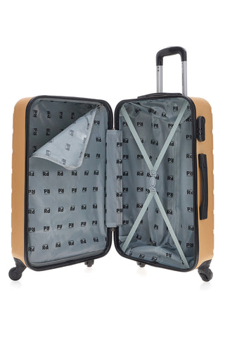 Starrer Trolley mit 4 Rädern Prima Riga f140/P Gold