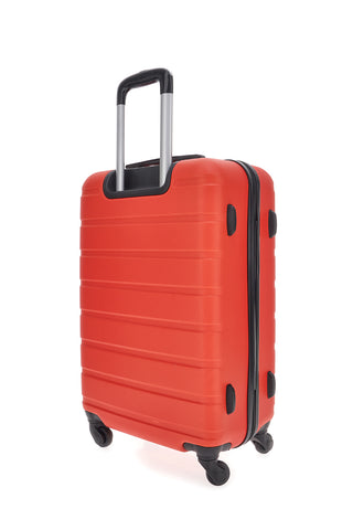 Trolley rigido rosso piccolo con 4 ruote PRIMA RIGA 140/P