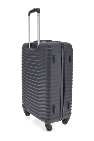 Valigia rigida media con 4 ruote Prima Riga 159/M Nera