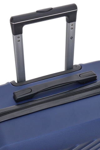 Valigia rigida blu media con ruote girevoli 2T2L1235174/M